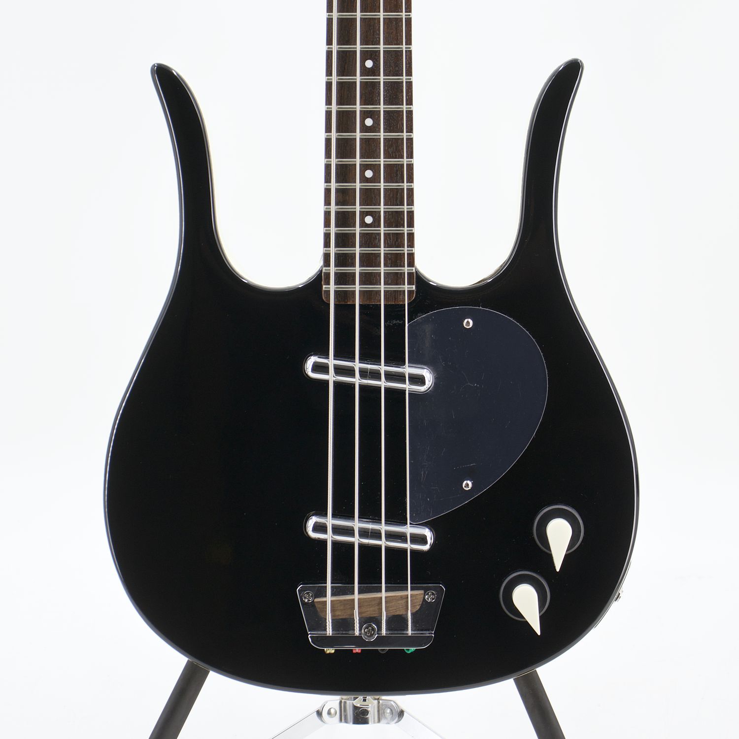 Used *B stock* Danelectro Longhorn Black Bass Guitar