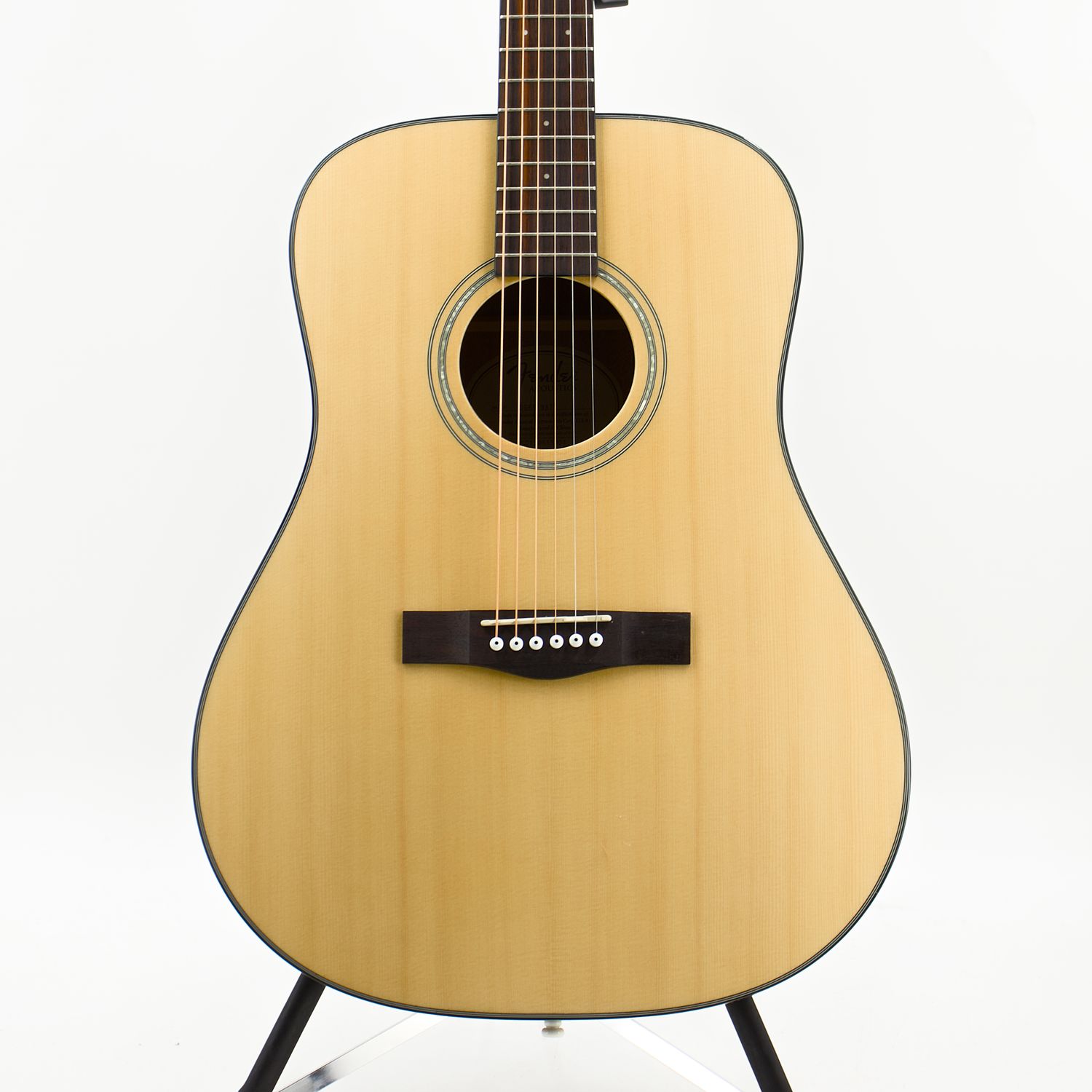 Used Fender DG-60 V2 Natural Gloss Acoustic Guitar Very Good Condition