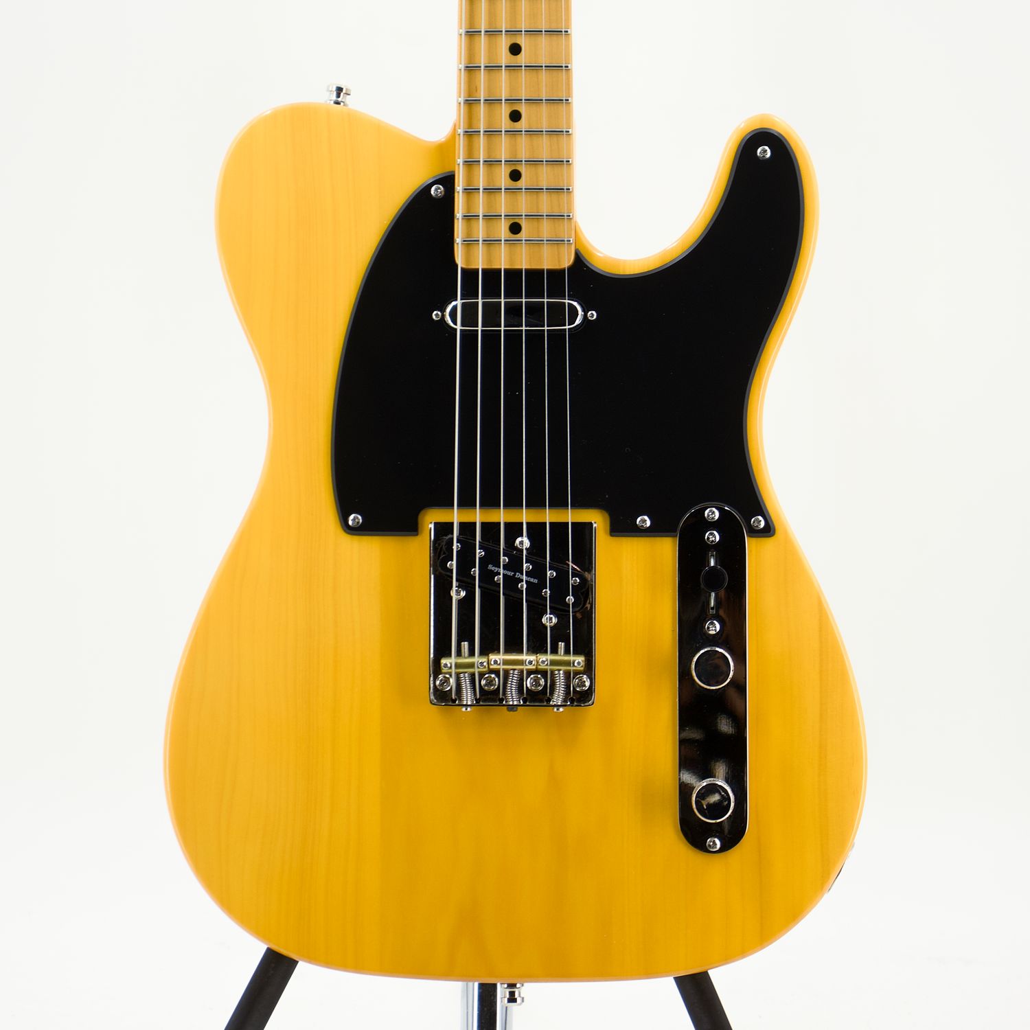 Used Squier Affinity Series Telecaster Butterscotch Blonde w/Seymour Duncan Bridge