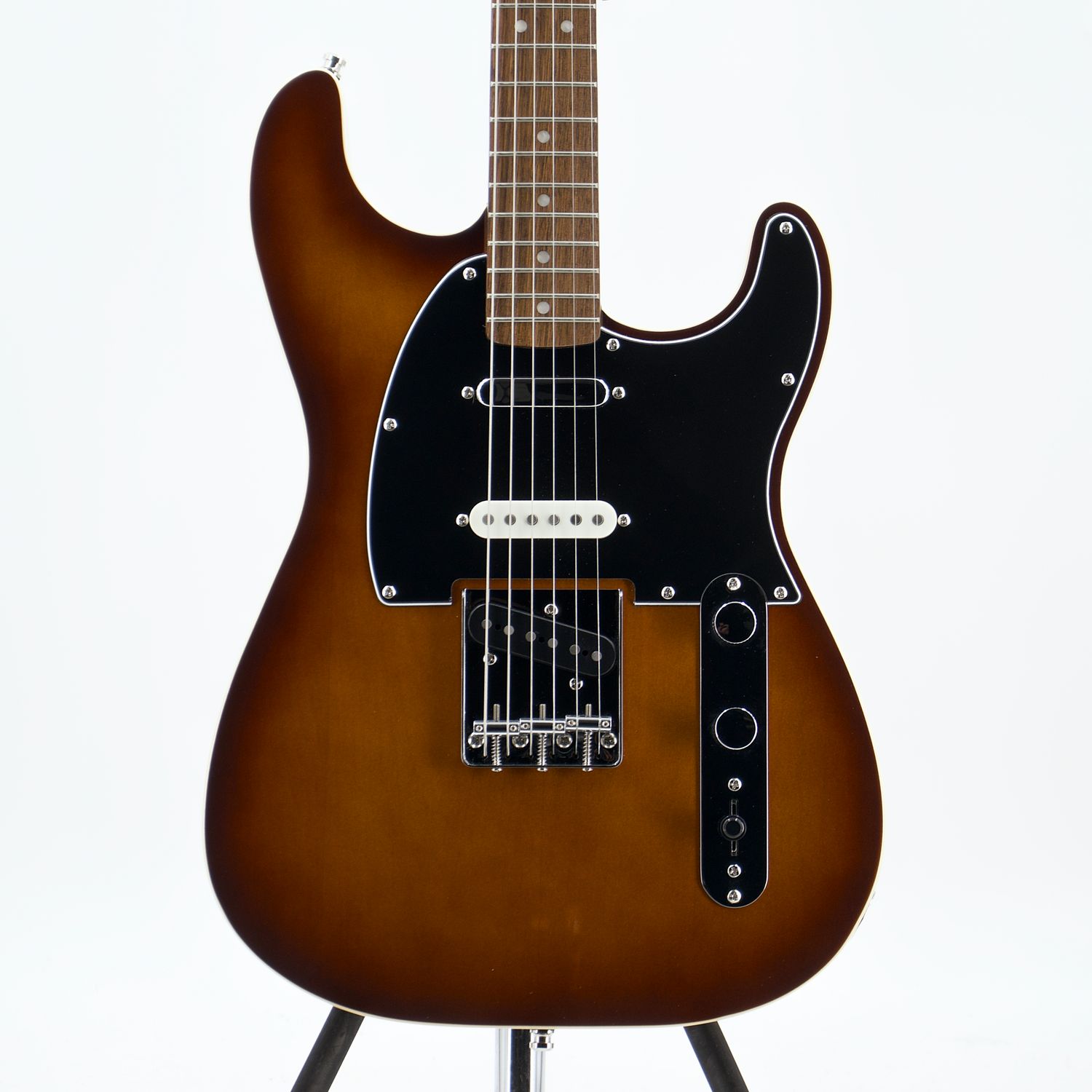 Used Squier Paranormal Custom Nashville Stratocaster Chocolate 2-Color Sunburst Electric Guitar