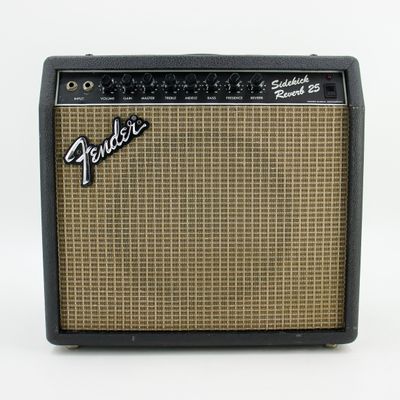 Used AS/IS Fender Sidekick Reverb 25 1x10 Solid-State Guitar Combo Amp