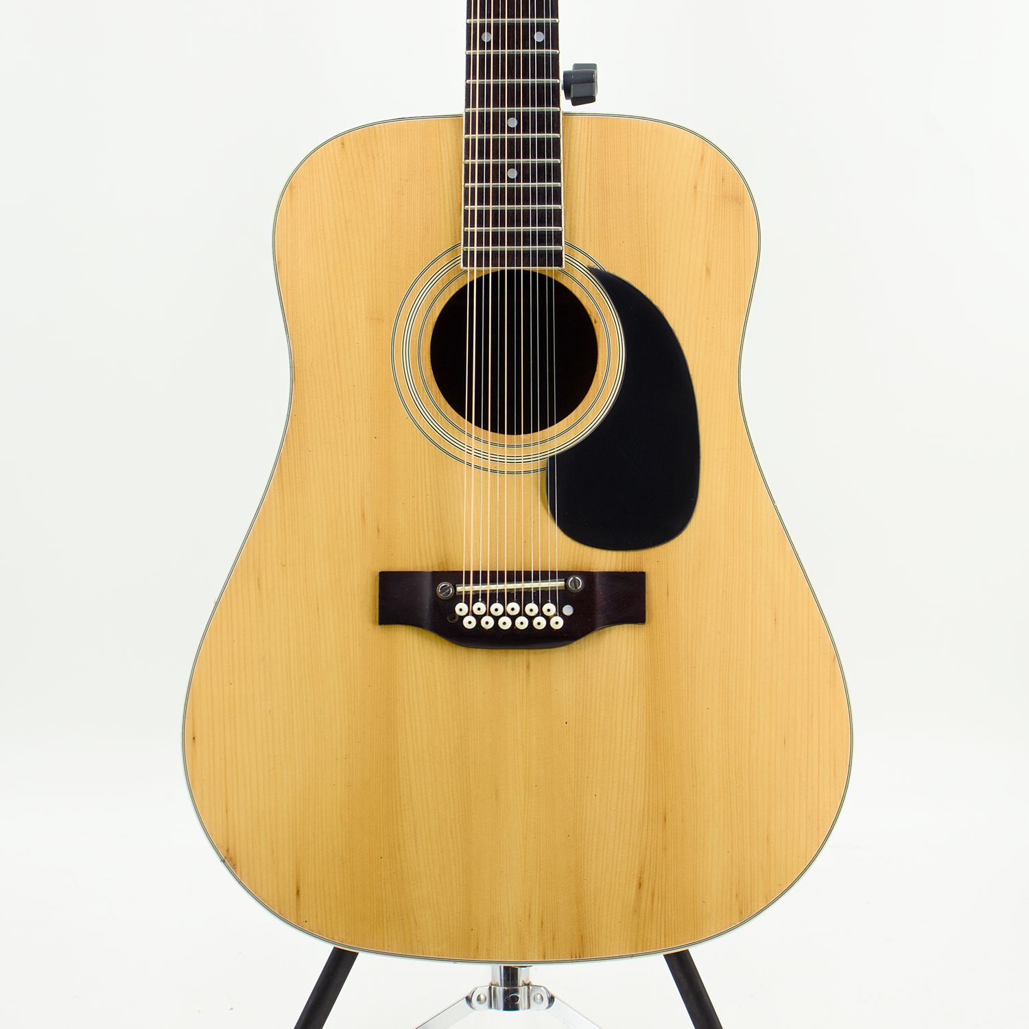 Used AS/IS Kingston 12-String Natural Acoustic Guitar - Fair Condition