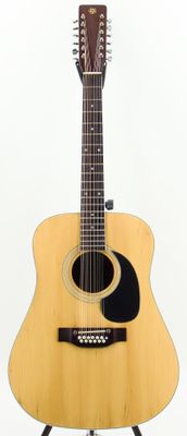 Used AS/IS Kingston 12-String Natural Acoustic Guitar - Fair Condition