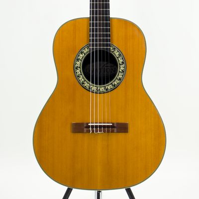 Used Ovation 1122-4 Balladeer Natural Acoustic Guitar w/OHSC - Good Condition