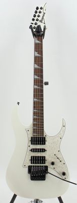 Used Ibanez RG350DX White Electric Guitar - Good Condition