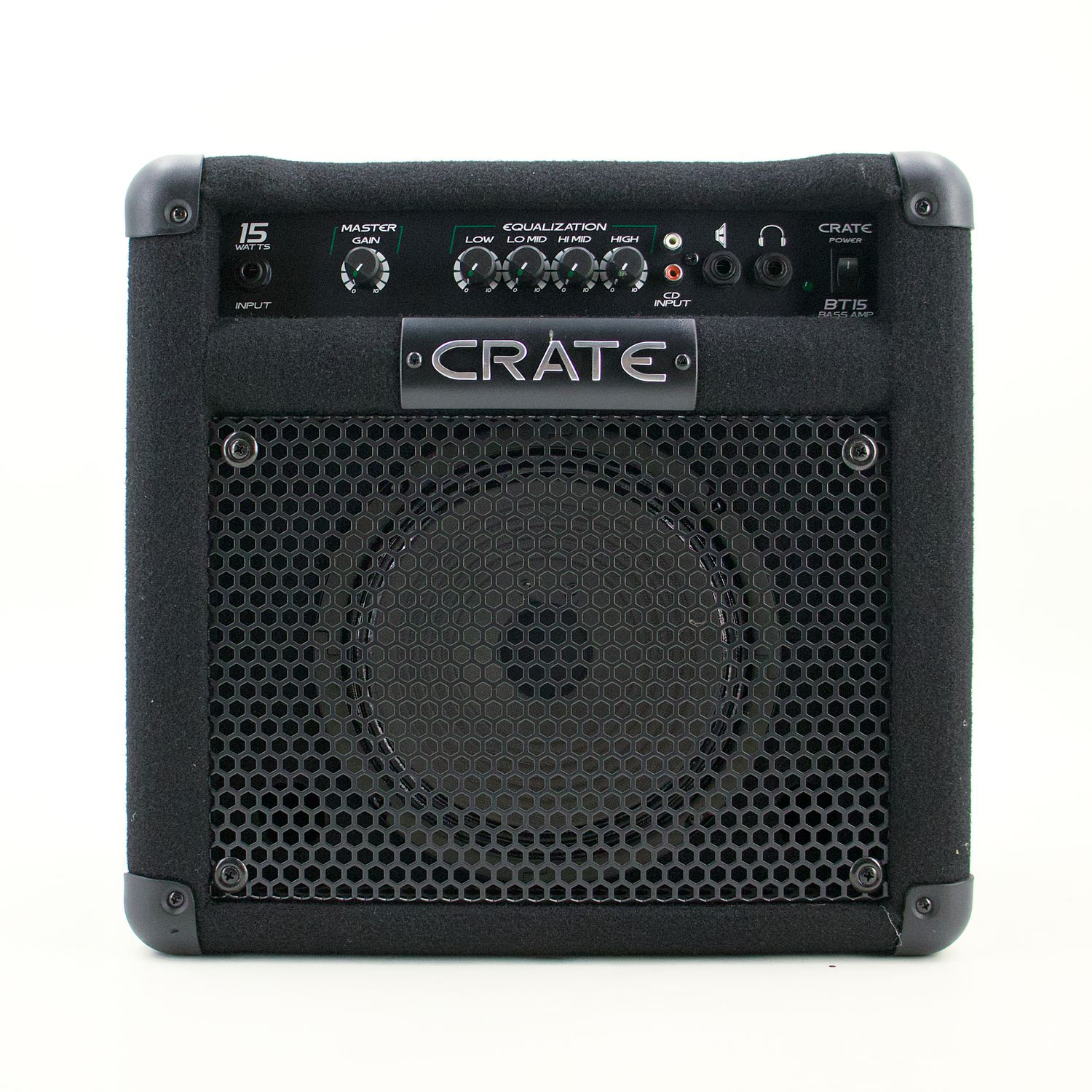 Used Crate BT15 Bass Combo Amplifier - Very Good Condition