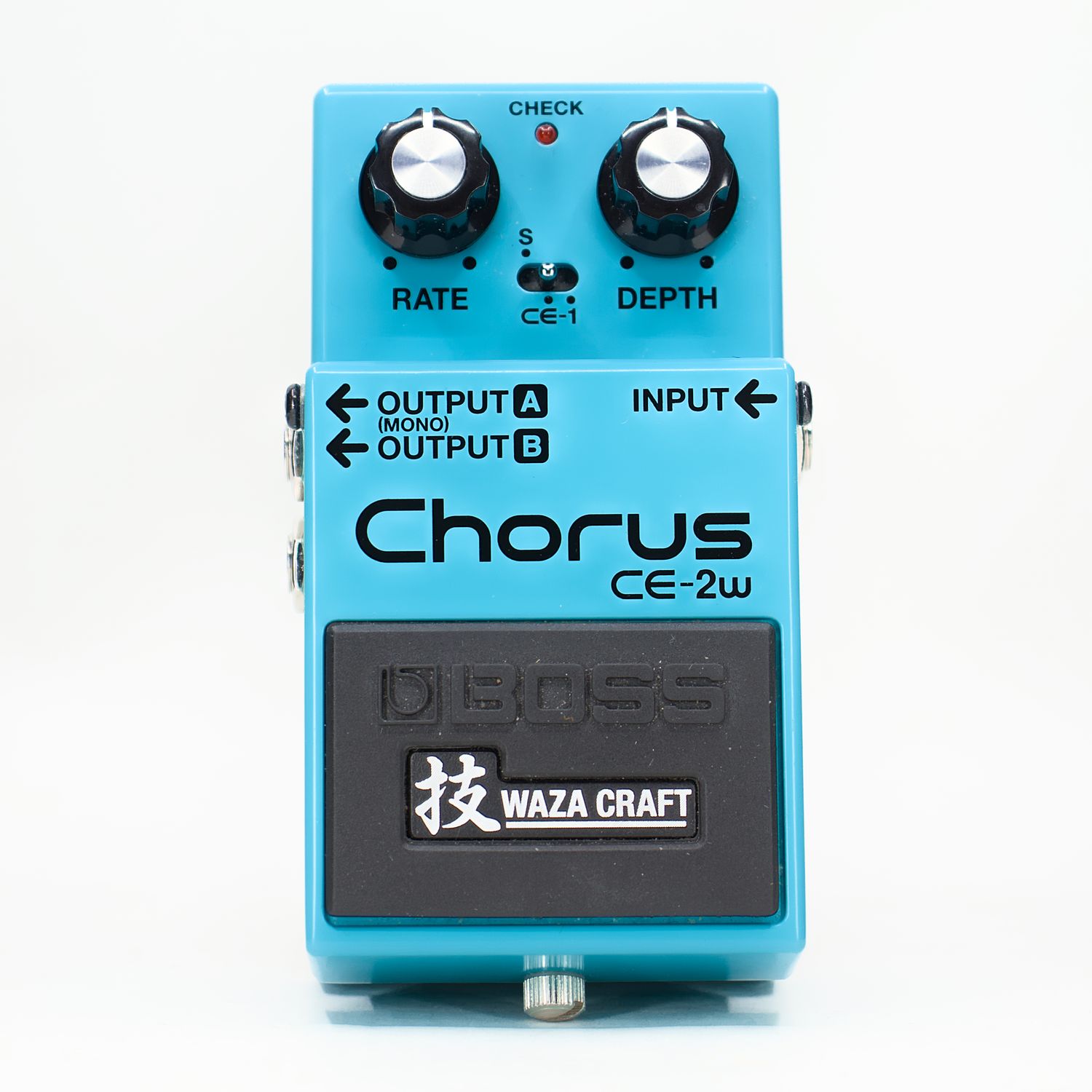 Used Boss CE-2W Waza Craft Chorus Pedal