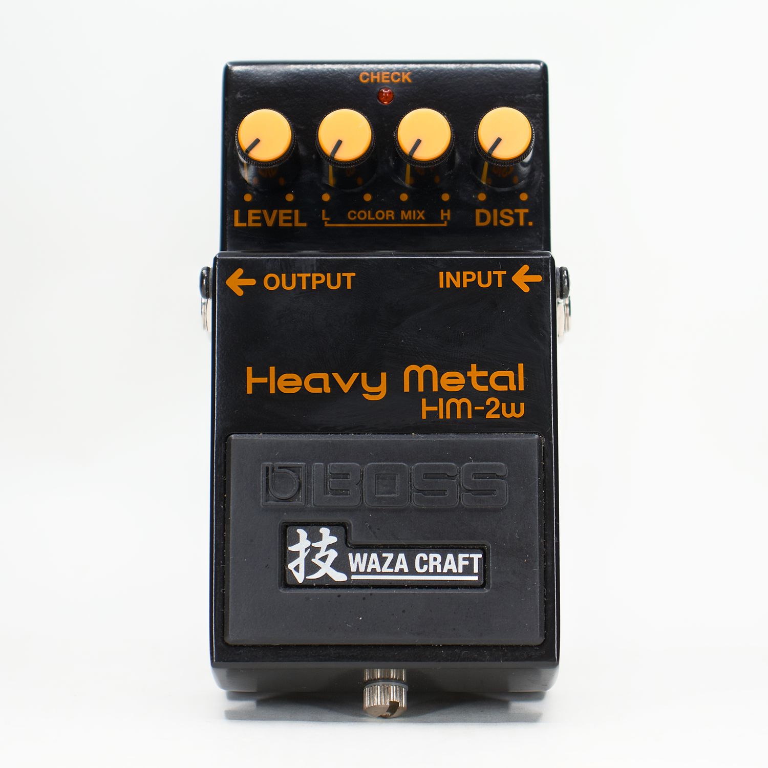 Used Boss HM-2W Waza Craft Heavy Metal Distortion Pedal