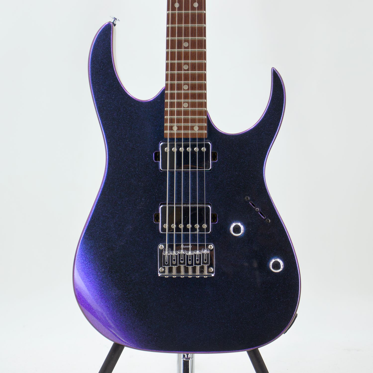 Used Ibanez GRG121SP Blue Metal Chameleon Electric Guitar