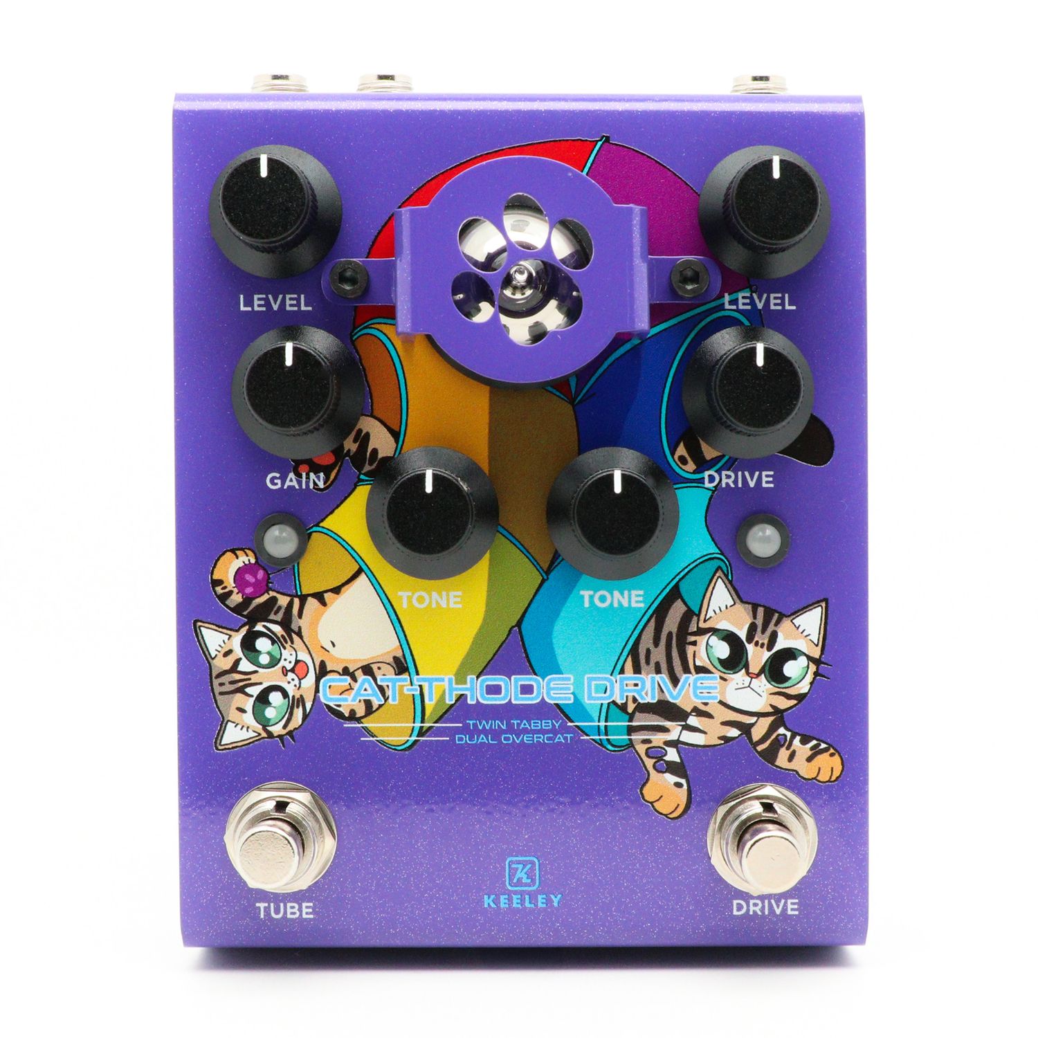 Keeley Cat-Thode Drive - Twin Tabby Dual Overcat (Tube Drive) - B's Music Shop Exclusive