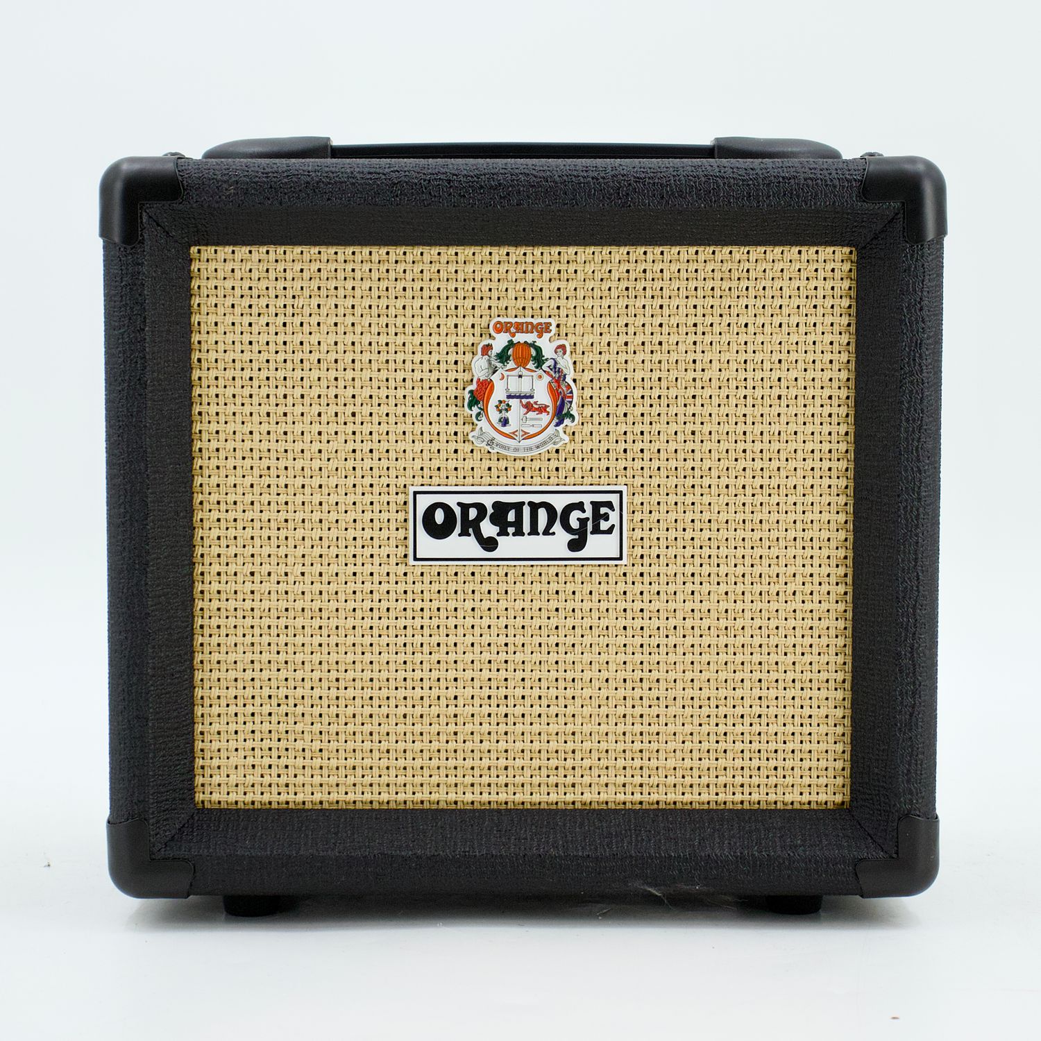 Used Orange Crush 12 Black Guitar Amp w/IEC Power Cable