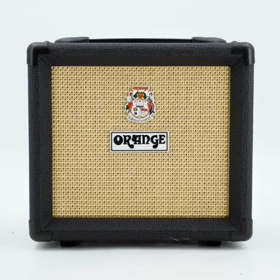 Used Orange Crush 12 Black Guitar Amp w/IEC Power Cable