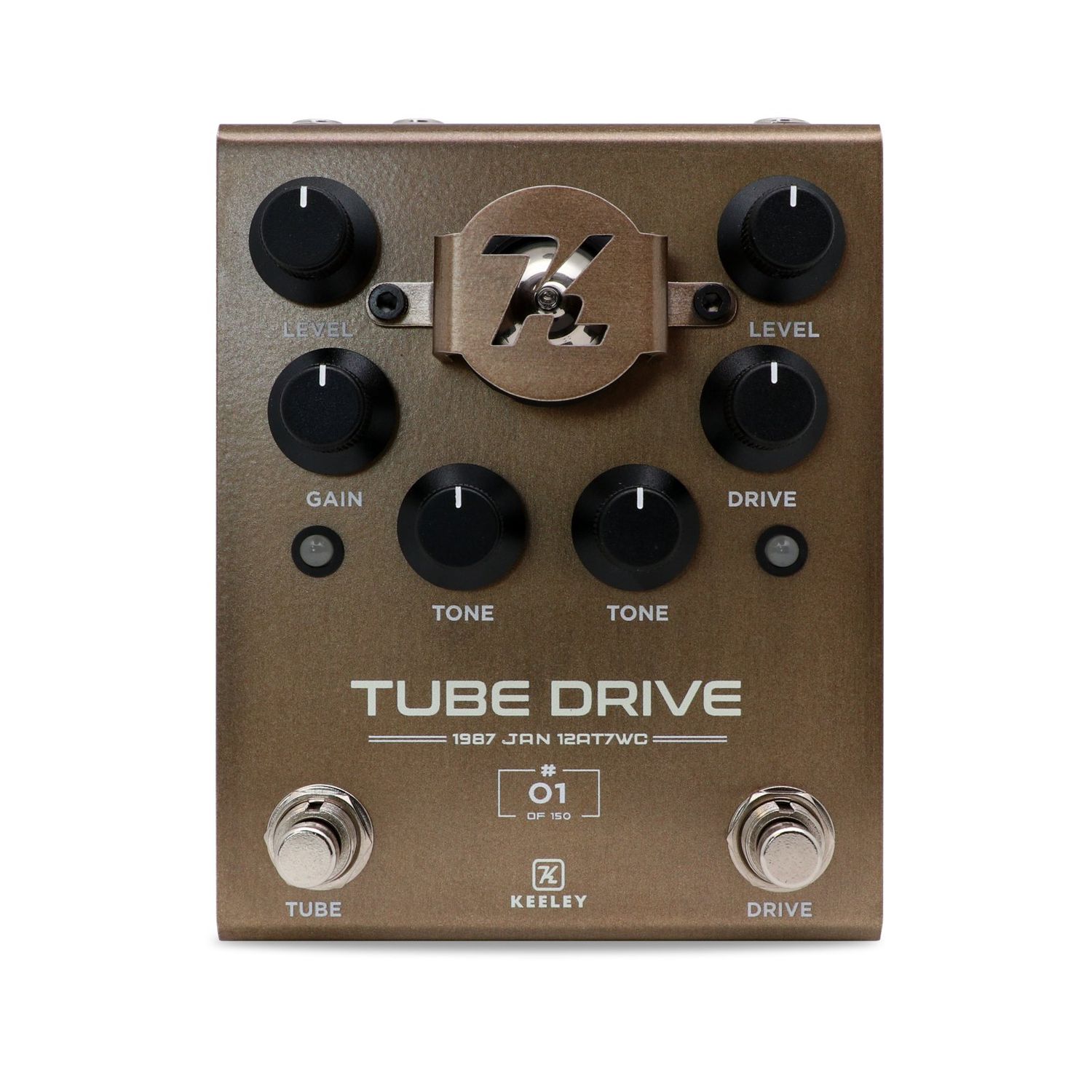Keeley - Tube Drive – 1987 Philips JAN 12AT7WC