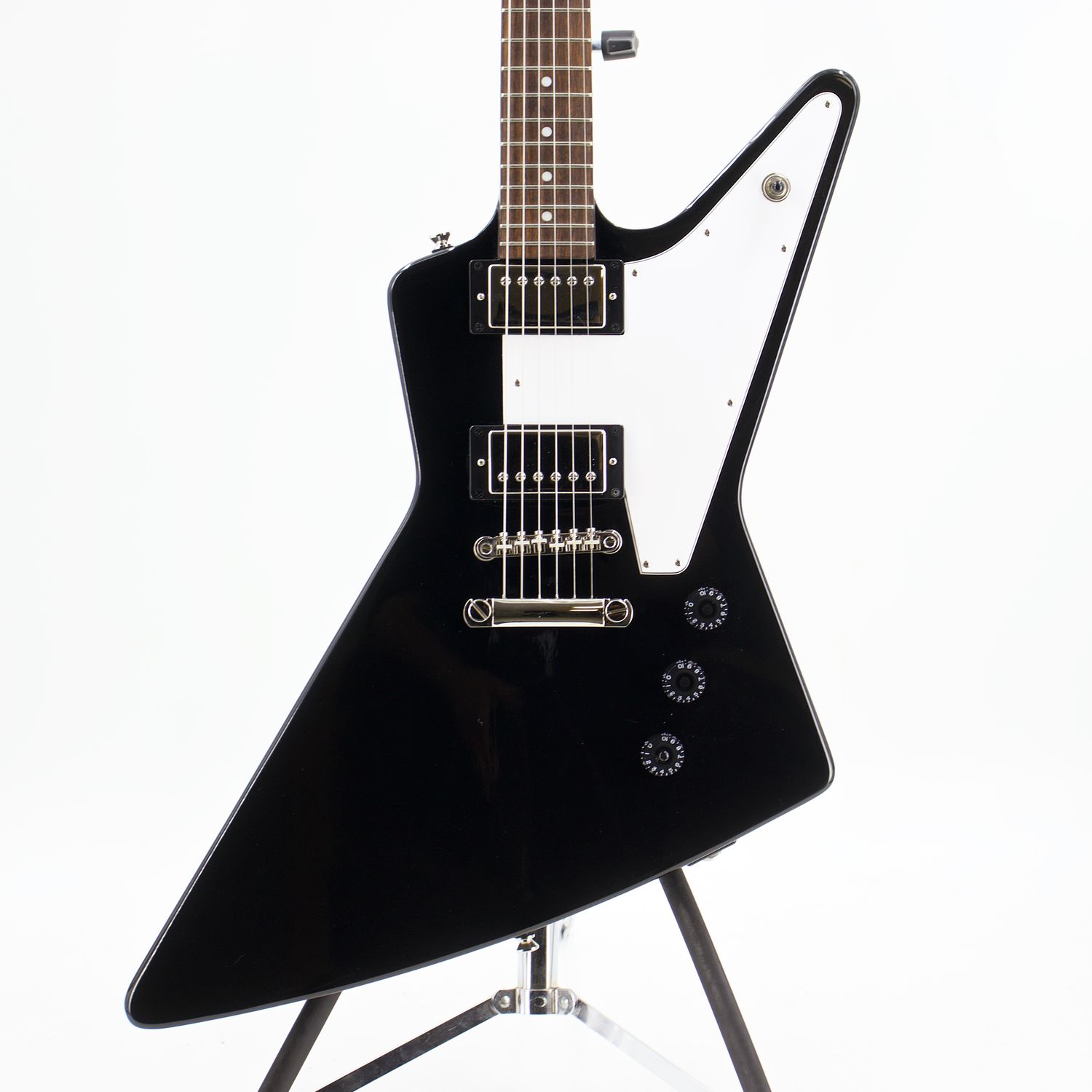 Used Epiphone Explorer Ebony Electric Guitar