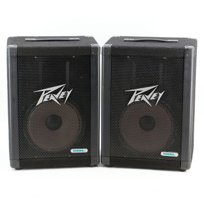 Used (PAIR) Peavey 110DL 1x10 Passive PA Speaker Cabinet