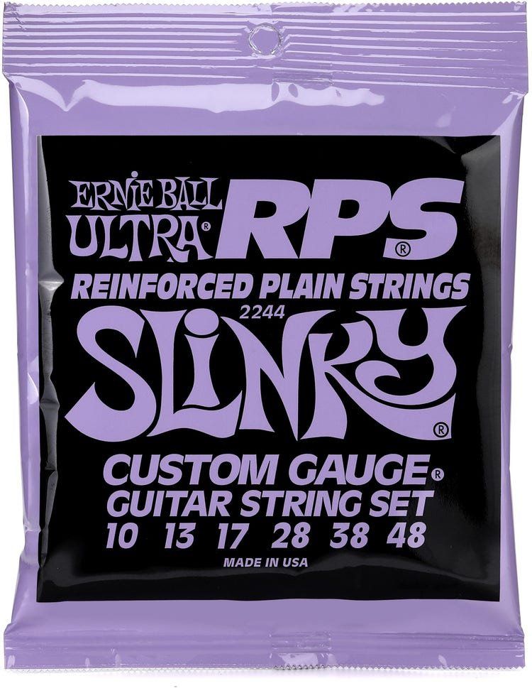 Ernie Ball - Ultra Slinky RPS Nickel Wound Electric Guitar Strings 10-48 Gauge