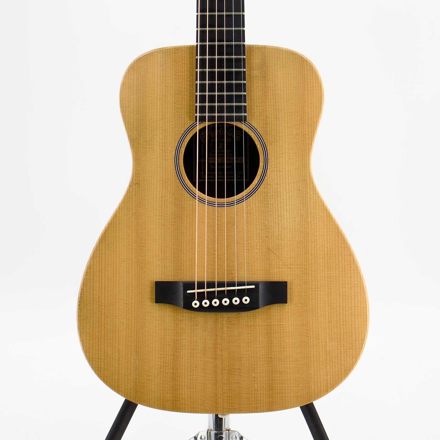 Used Martin LX1 Natural Acoustic Guitar with Gig Bag