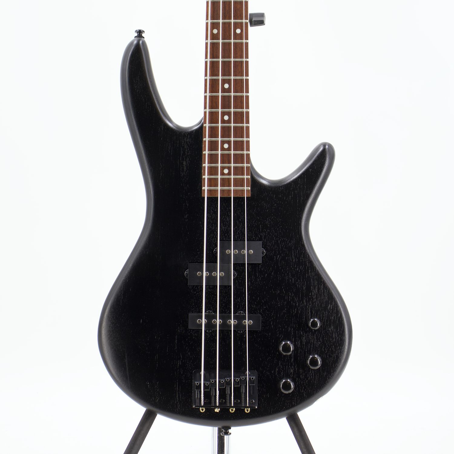 Used Ibanez GSR200B Weathered Black Electric Bass - Very Good Condition