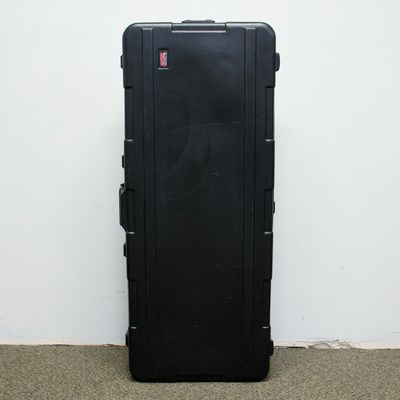 Used Gator GTSA-KEY76 Black 76-Note Keyboard Case w/Wheels TSA ATA