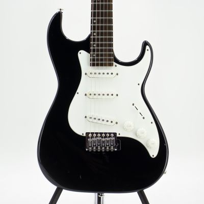 Used Samick Malibu MB-1 Black Electric Guitar Very Good Condition