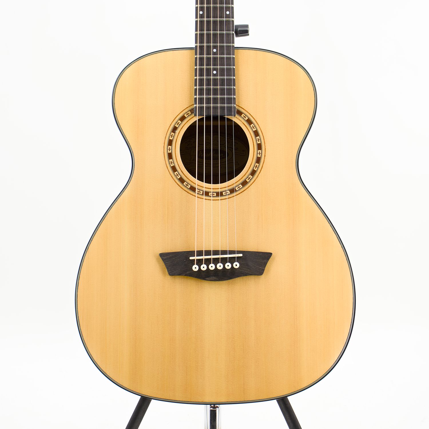 Used Washburn AF5K Apprentice Series Folk Acoustic Guitar Natural w/Case - Very Good