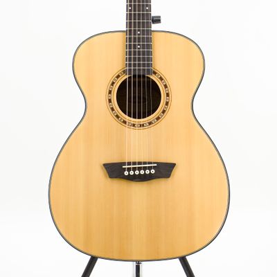 Used Washburn AF5K Apprentice Series Folk Acoustic Guitar Natural w/Case - Very Good
