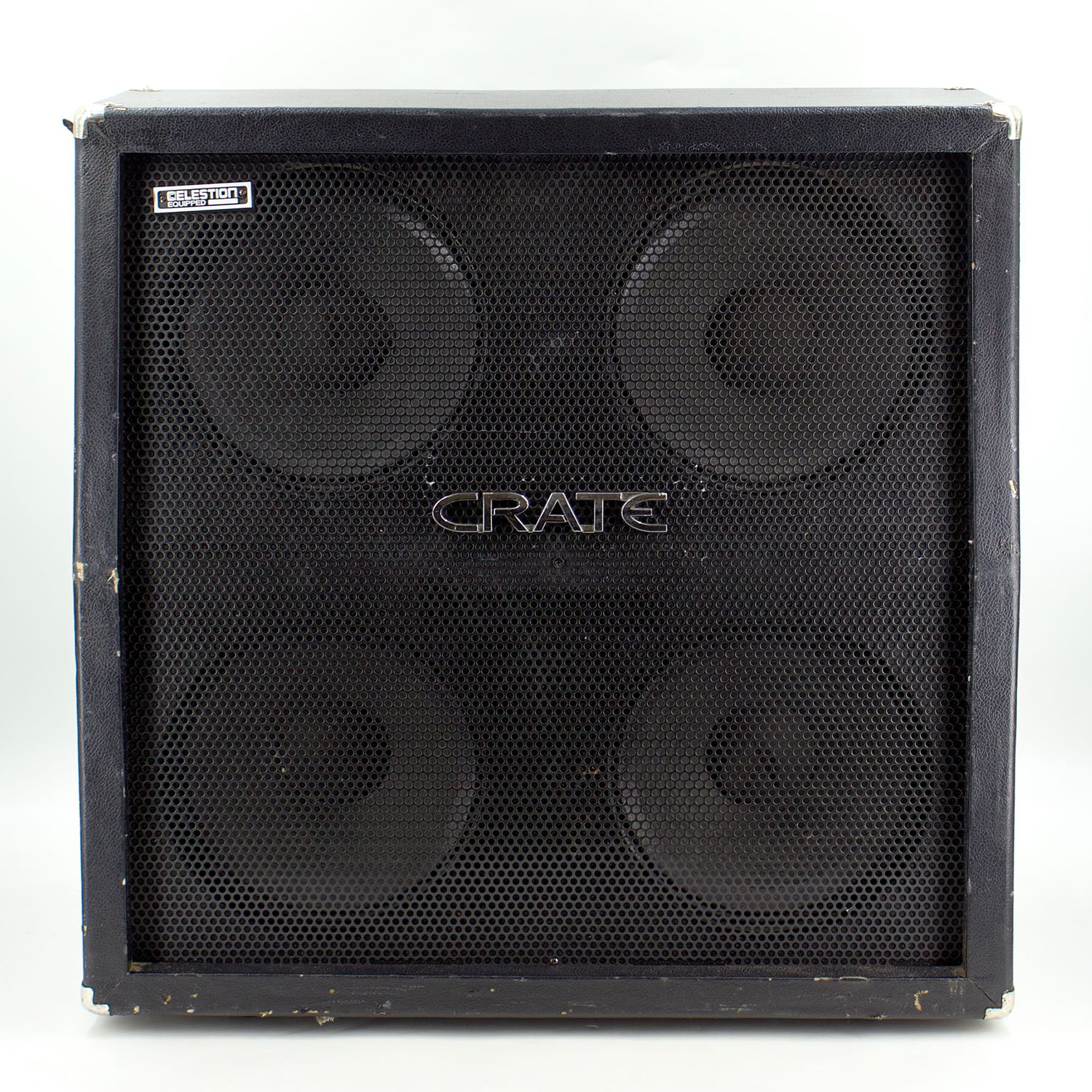 Used Crate GT412SL Black 4x12 Slant Guitar Speaker Cabinet - Good Condition