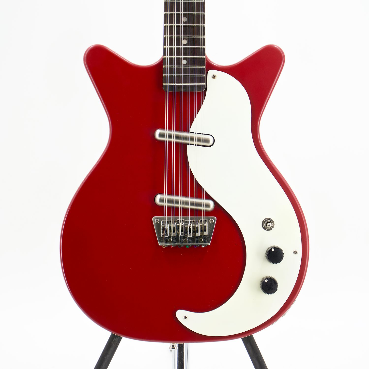 Used Danelectro 12SDC Red/White 12-String Electric Guitar - Very Good Condition