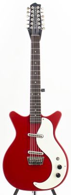 Used Danelectro 12SDC Red/White 12-String Electric Guitar - Very Good Condition