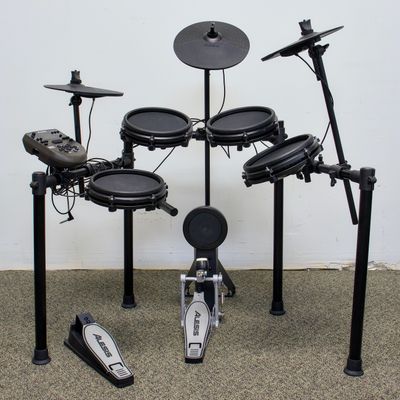 Used Alesis Nitro Mesh Kit Black Electronic Drum Set