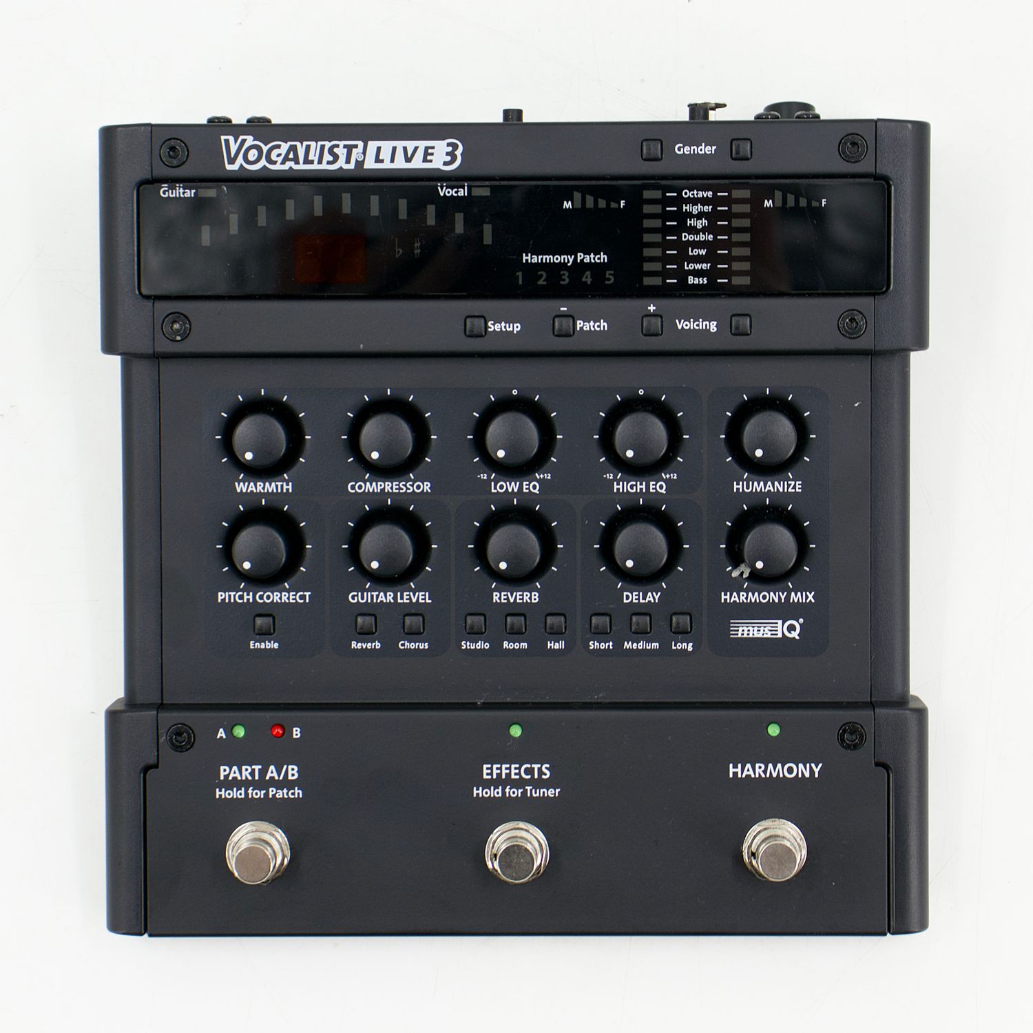 Used DigiTech Vocalist Live 3 Vocal Harmony Processor - Very Good Condition