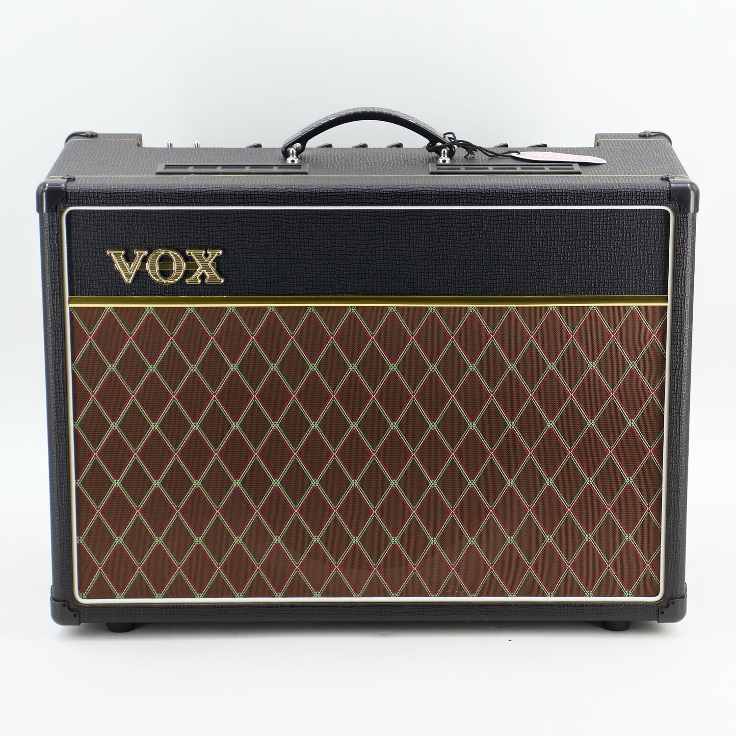 Used Vox AC15C1 Custom Black 15W 1x12 Tube Combo Guitar Amp
