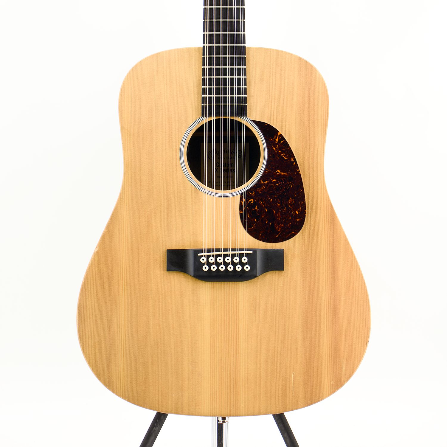 Used Martin Custom X Series 12-String Natural Acoustic-Electric Guitar Very Good Condition