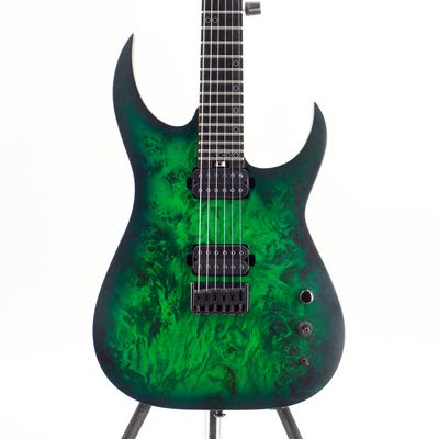 Used Schecter Keith Merrow KM-6 MK-III Standard Toxic Smoke Green Electric Guitar