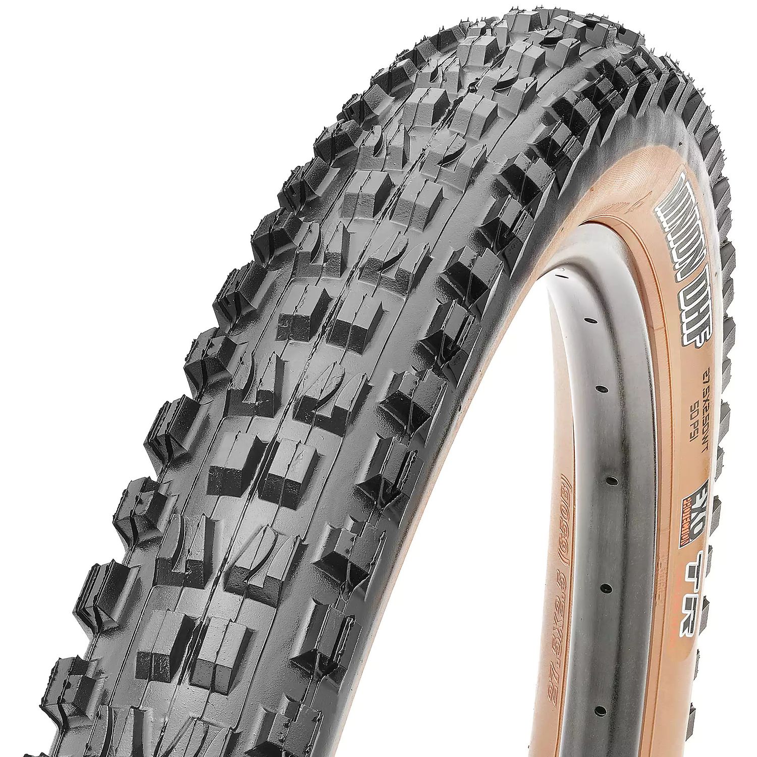 Maxxis, Minion DHF, Tire, 29&#39;&#39;x2.50, Folding, Tubeless Ready, Dual, EXO, Wide Trail, 60TPI, Tanwall
