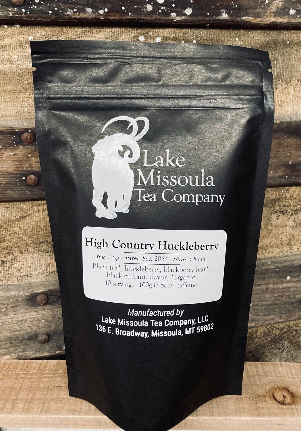 High Country Huckleberry Tea