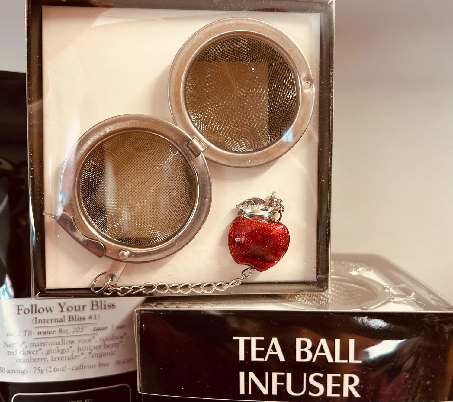 Tea Ball Infuser - Apple