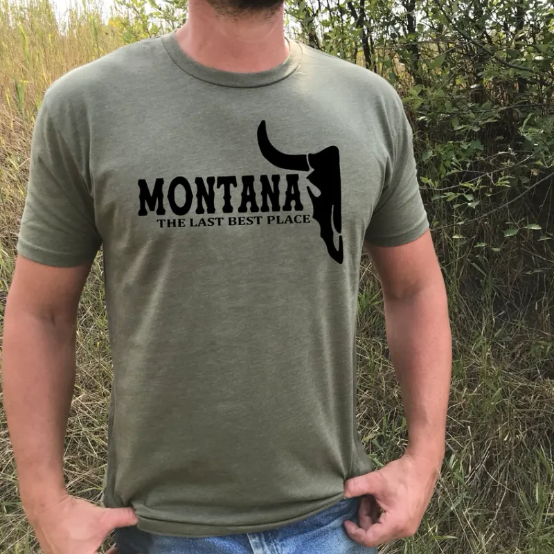 Men&#39;s Montana Last Best Place Tee