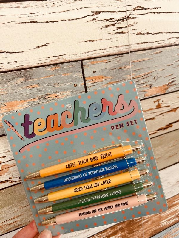 "Teacher" Pen Set