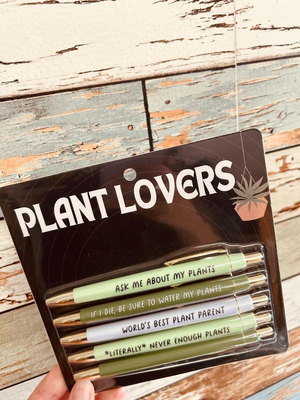 &quot;Plant Lovers&quot; Pen Set
