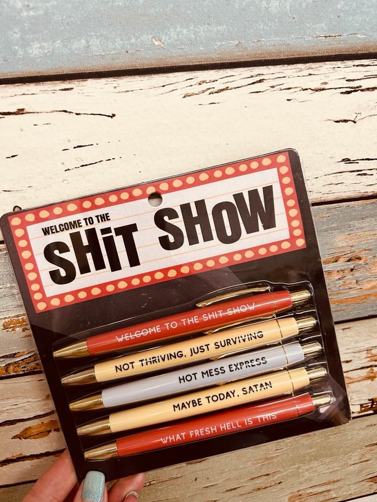 &quot;Shit Show&quot; Pen Set