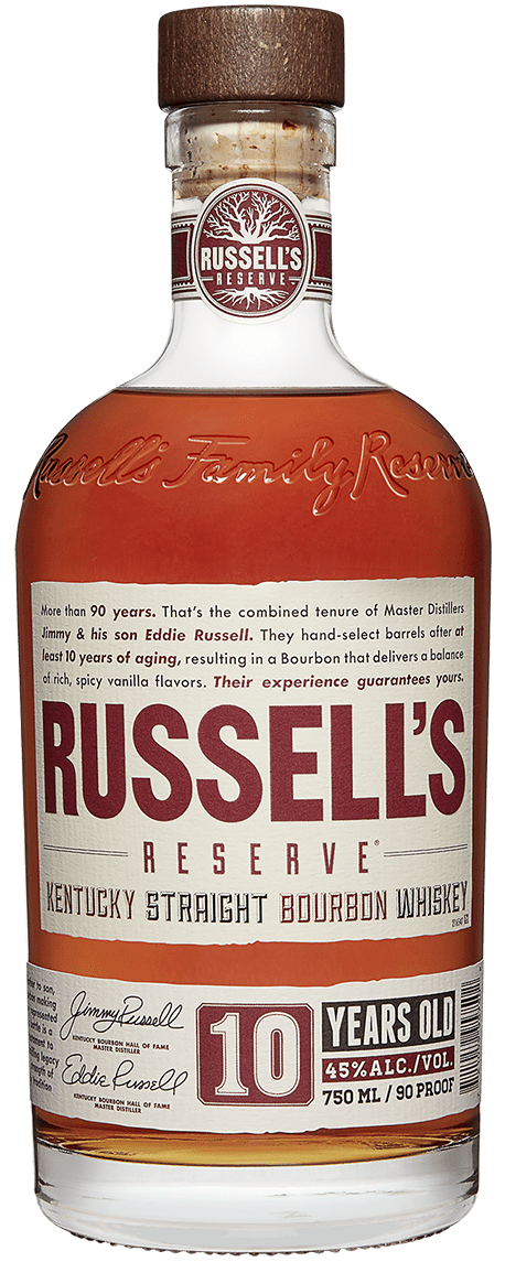 RUSSELL&#39;S RESERVE 10 YEAR BOURBON 750ML
