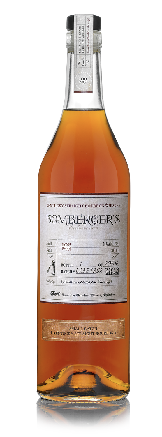 BOMBERGER&#39;S STRAIGHT BOURBON 108 PROOF 750ML