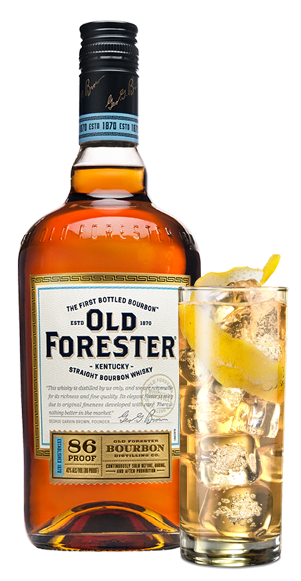 OLD FORESTER 86 PROOF BOURBON 750ML
