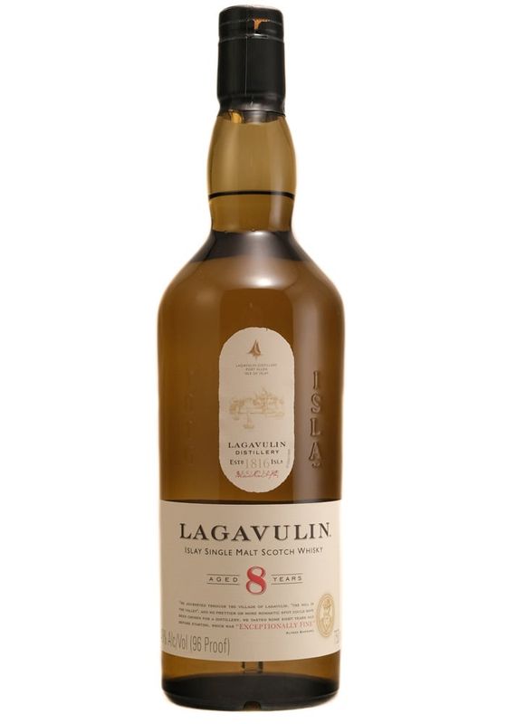 LAGAVULIN 8 YEAR SINGLE MALT SCOTCH 750ML