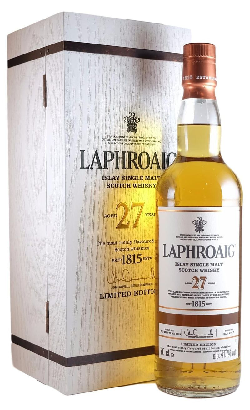 LAPHROAIG 27 SINGLE MALT SCOTCH 750ML