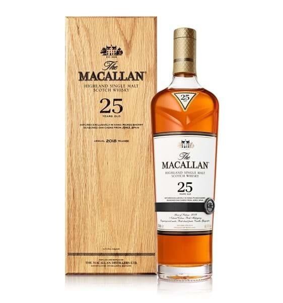 MACALLAN 25 YEAR SINGLE MALT 2022 RELEASE 750ML