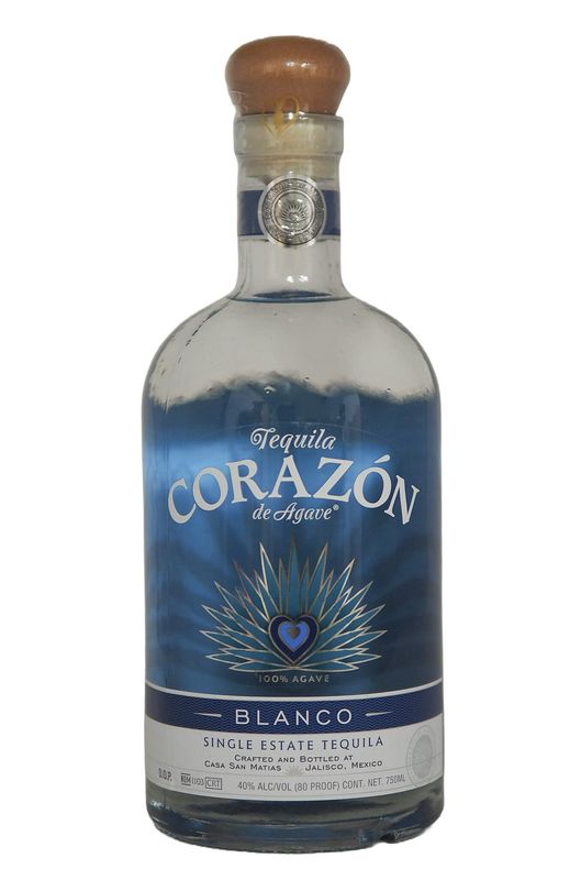 CORAZON BLANCO TEQUILA 750ML