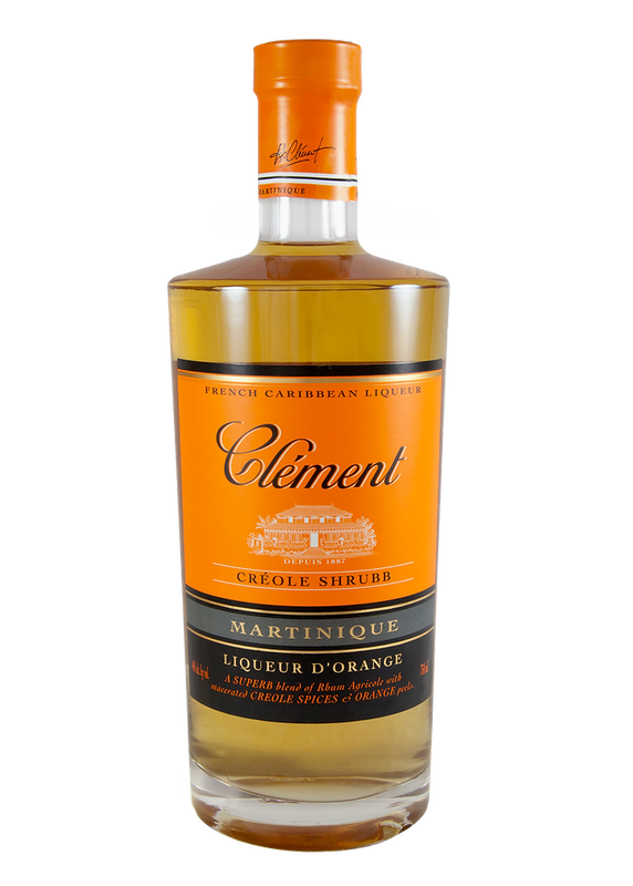RHUM CLEMENT CREOLE SHRUBB LIQUEUR D&#39;ORANGE 750ML