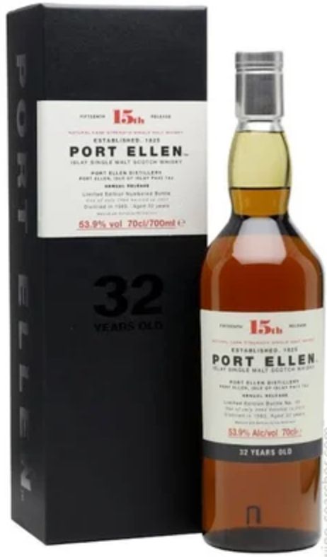 PORT ELLEN 32 YEAR SINGLE MALT SCOTCH 750ML